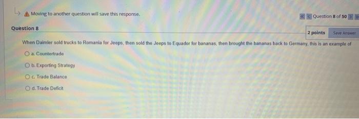 A Moving to another question will save this