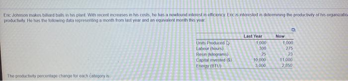 Enc Johnson makes biliard balls in the plant With