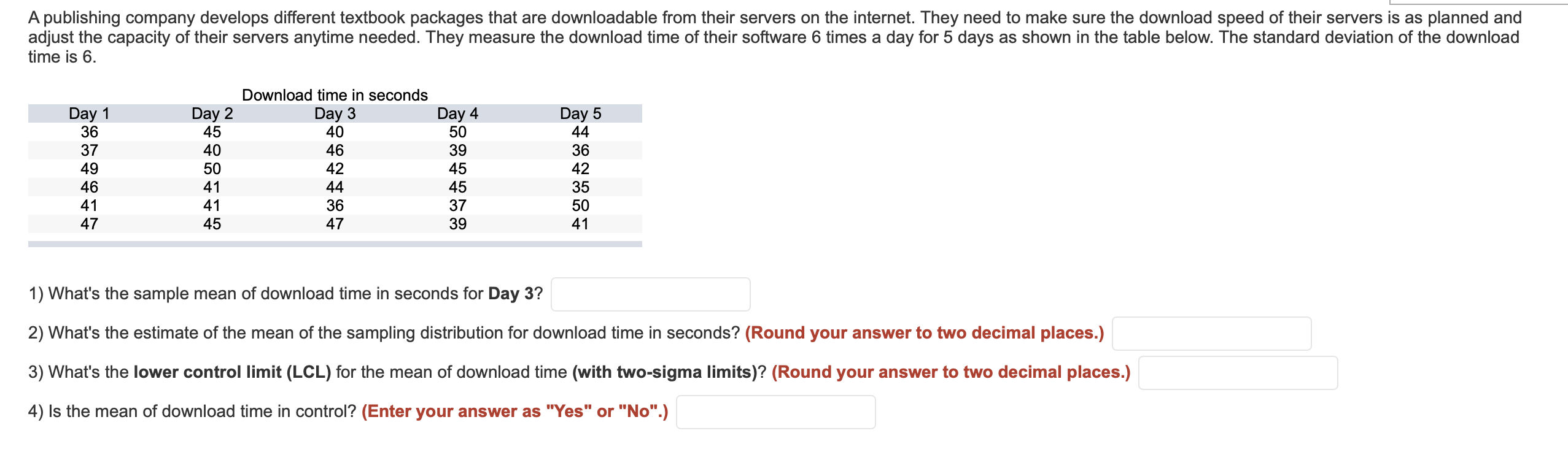 A publishing company develops different textbook