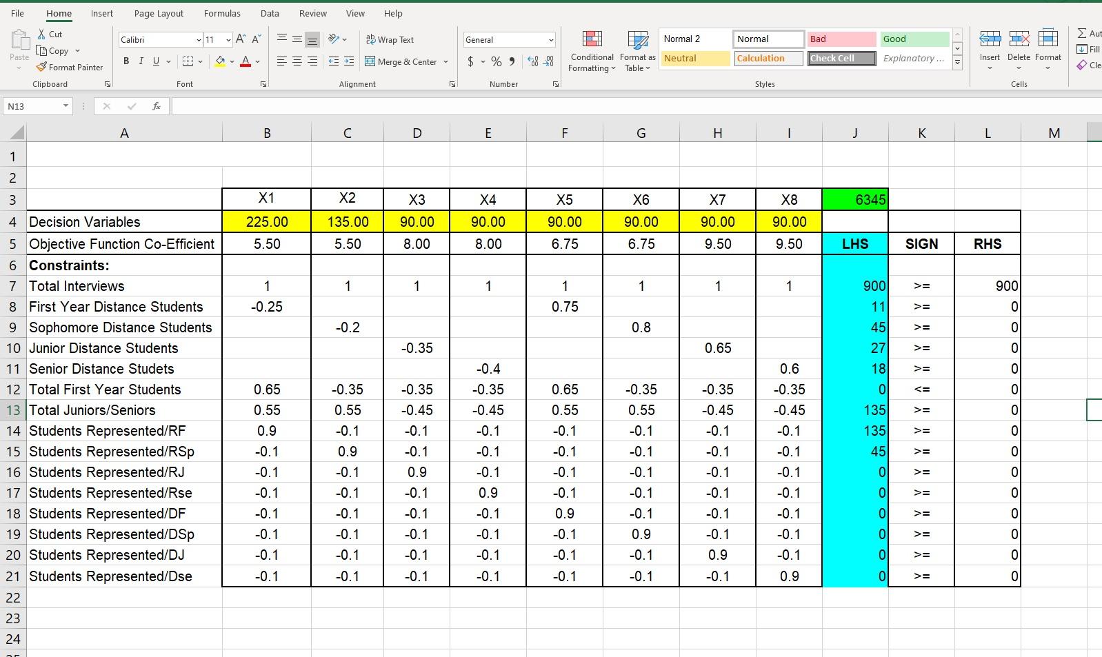 M5.6 A student project at WCU was initiated to