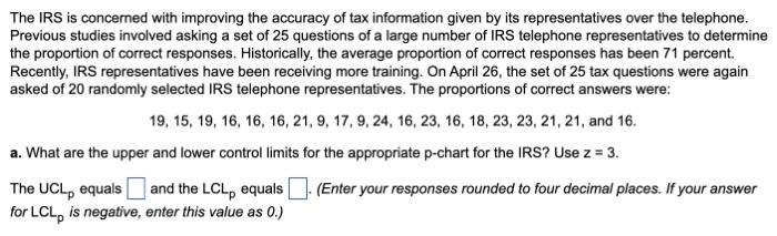 The IRS is concerned with improving the accuracy