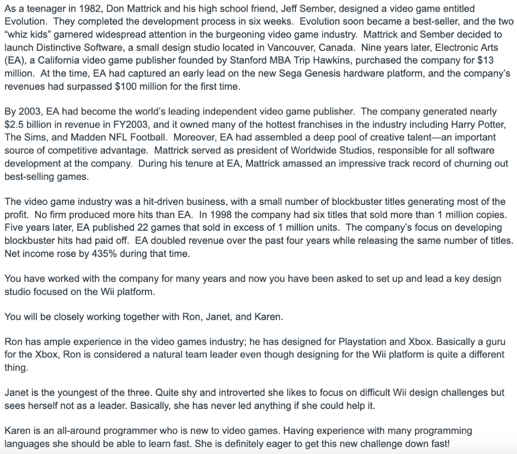 --> Define the Key issues / Problems As a