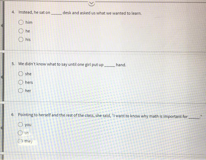 Match the steps involved in describing a process