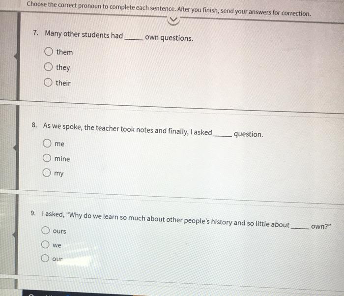 Match the steps involved in describing a process