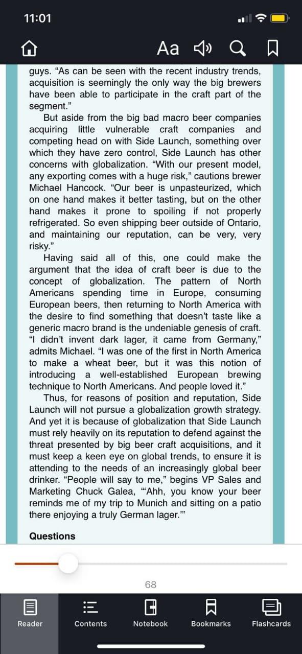 11:01 Aa 7 a SIDE LAUNCH BREWING COMPANY