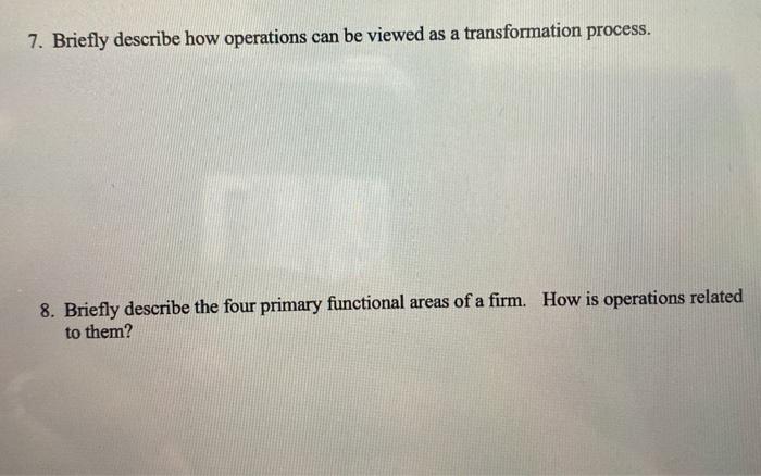 7. Briefly describe how operations can be viewed