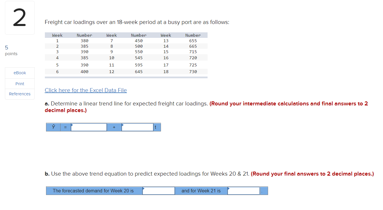 See below please 2 Freight car loadings over an