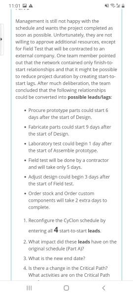The Cyclon project team has started gathering