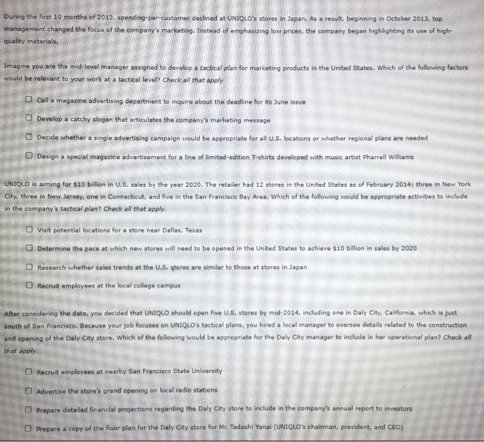 During the first 10 months of 2013, spending per