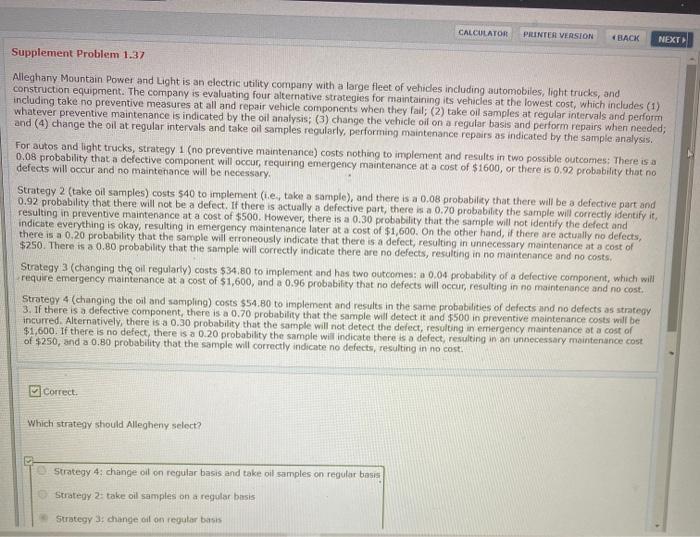 CALCULATOR PRINTER VERSION BLACK NEXT Supplement