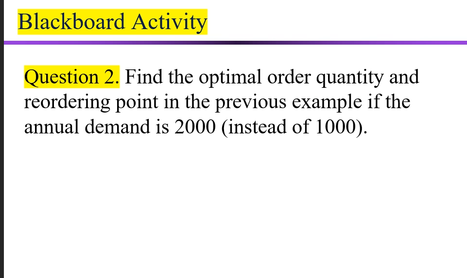 The South Face H=i* C = $200 * 0.25 = $50 Annual
