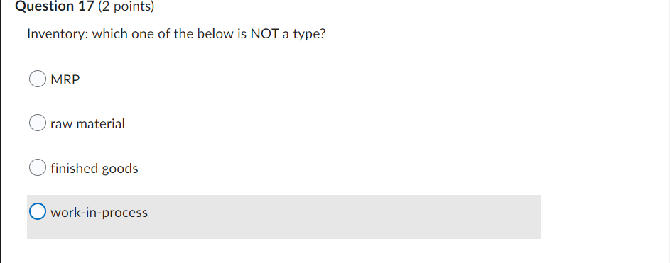 Question 15 (2 points) A uniform time basis