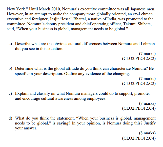 Case Application - Global Stumble It's not always
