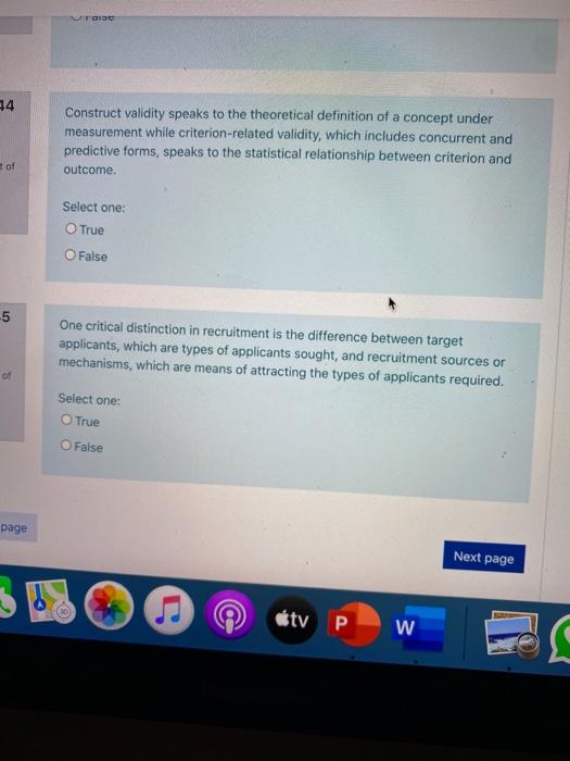 recruitment please answer The recruitment process