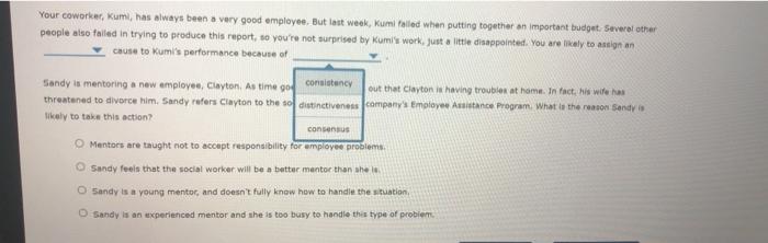 7. Correcting poor performance Art works as a