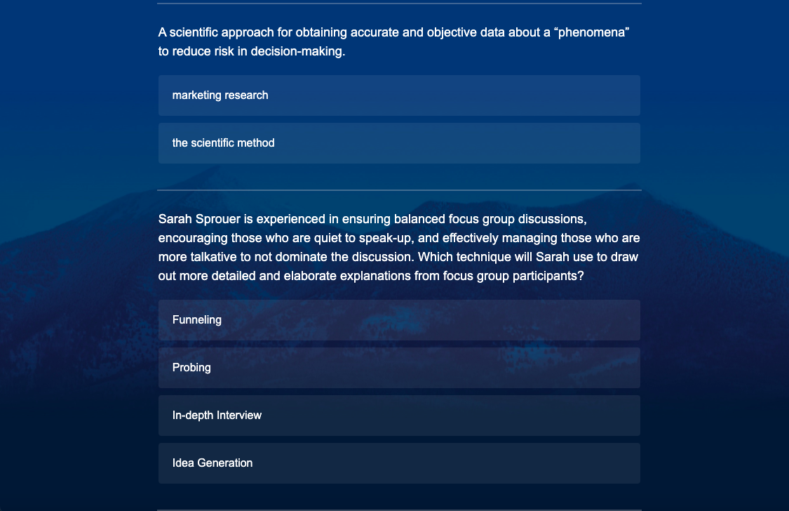 A scientific approach for obtaining accurate and