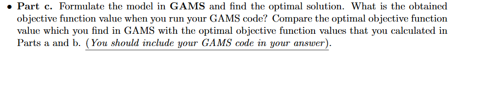 1. Consider the following LP model: maximize z =