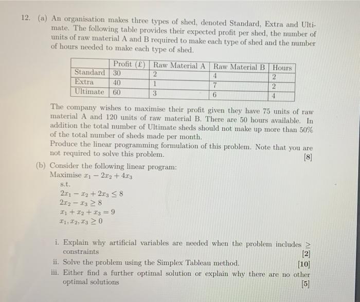 the following question needs to be solved using