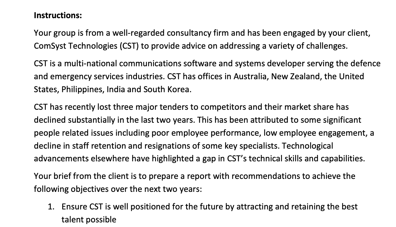 II would like to have an answer about objective 1