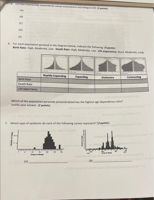 Answer the following questions (A) (B) (C) (D)