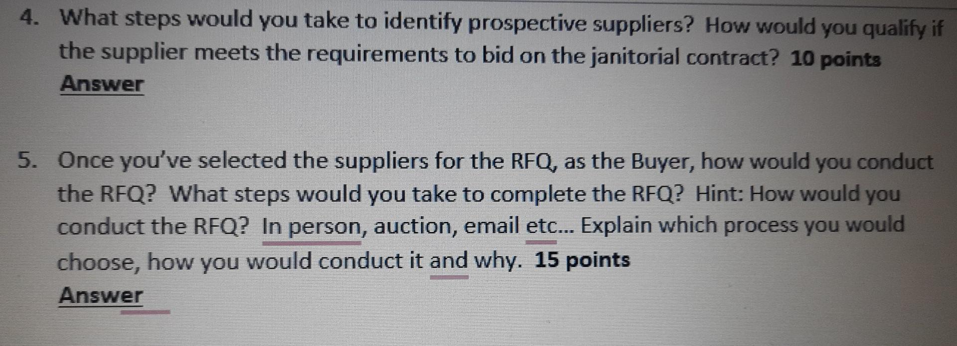 please answer well and effectively of each part