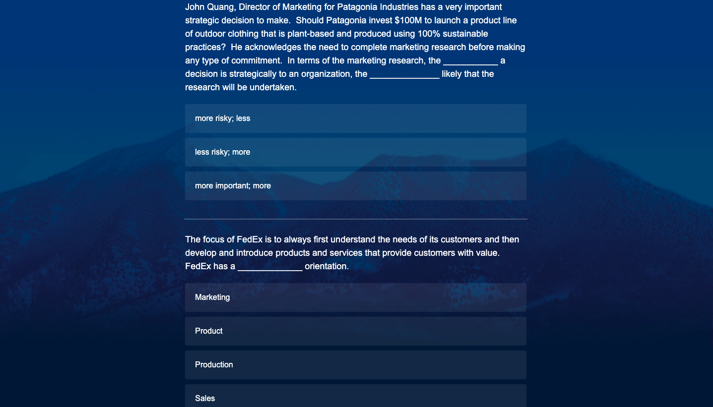 John Quang, Director of Marketing for Patagonia