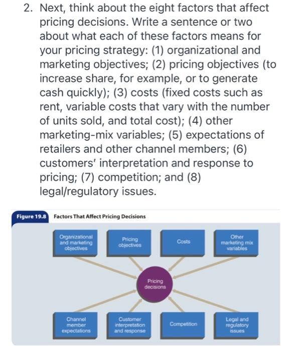 plan: vegan restaurant 2. Next, think about the