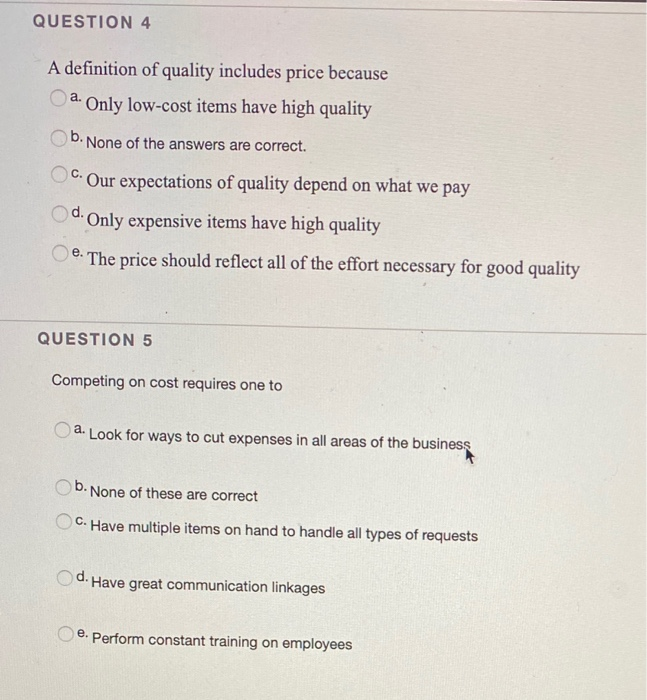 When developing an operations strategy, the step