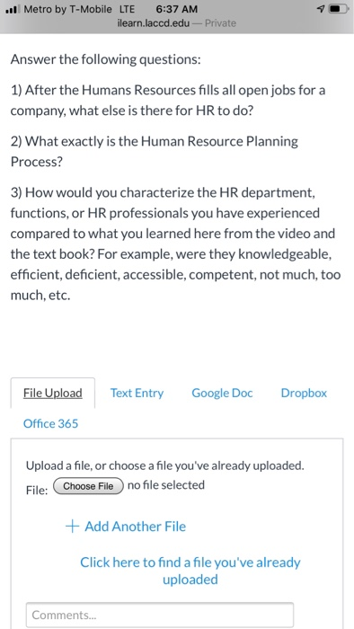 ... Metro by T-Mobile LTE 6:37 AM