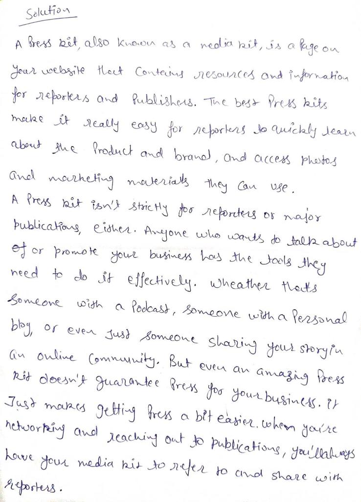 Solution about a Page A Bress bit, also known as