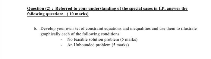 please write two consrains and solve the