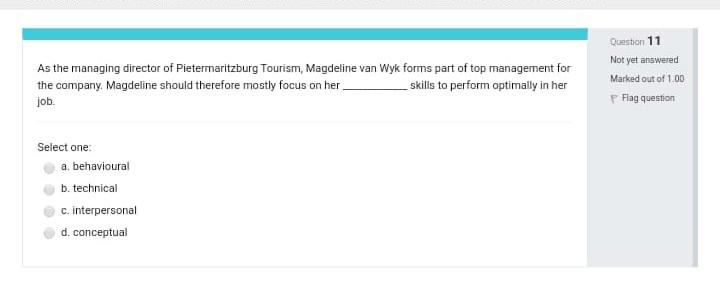 As the managing director of Pietermaritzburg