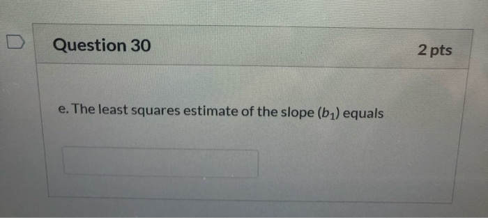please answer 30 and 31. thank you! You are given