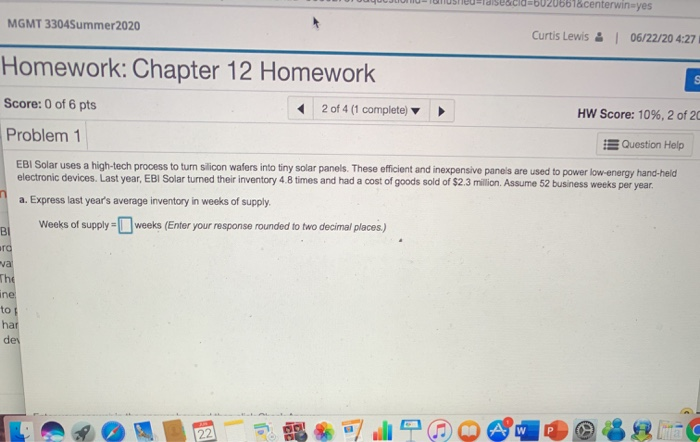 60206618 centerwin-yes MGMT 3304Summer2020 Curtis