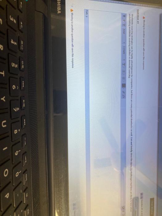 Question 41 Wordide seus can be highly trageous