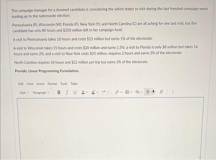 please set up like 2nd pic thanks The campaign