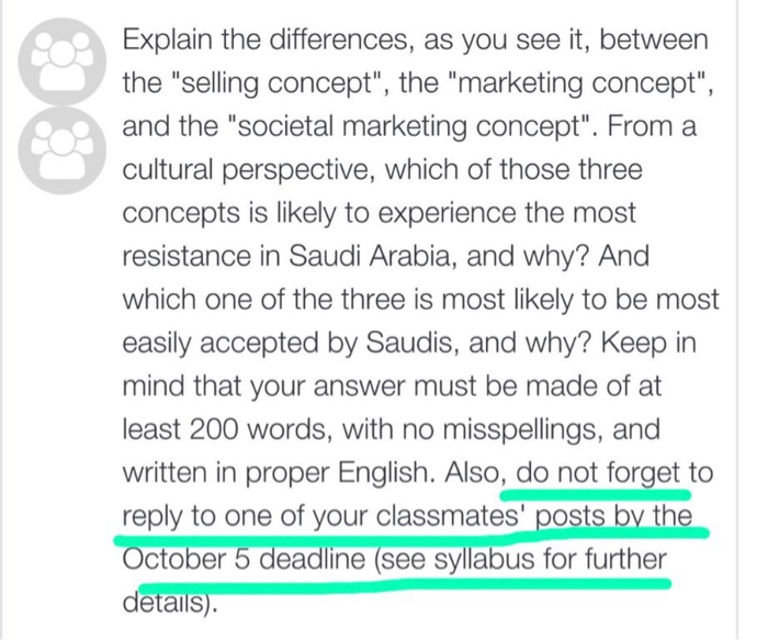 Explain the differences, as you see it, between