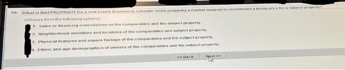 1 (Gha)e from thie following optians) 1. ask his