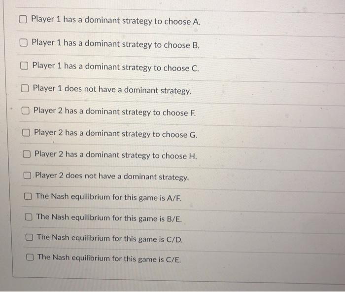 Consider the game shown below. In this game,