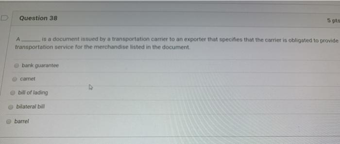 Question 39 is information that can be easily