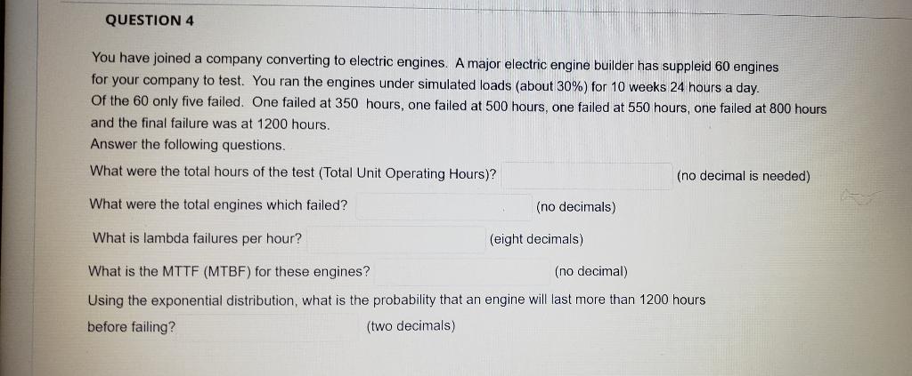 You have joined a company converting to electric