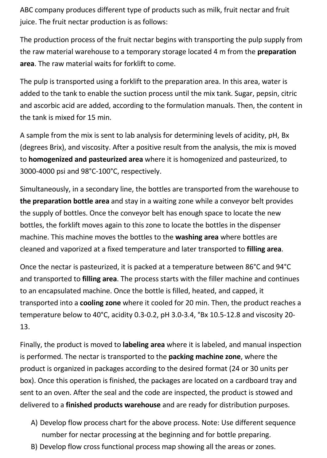 *we need to form 2 things A) Develop flow process