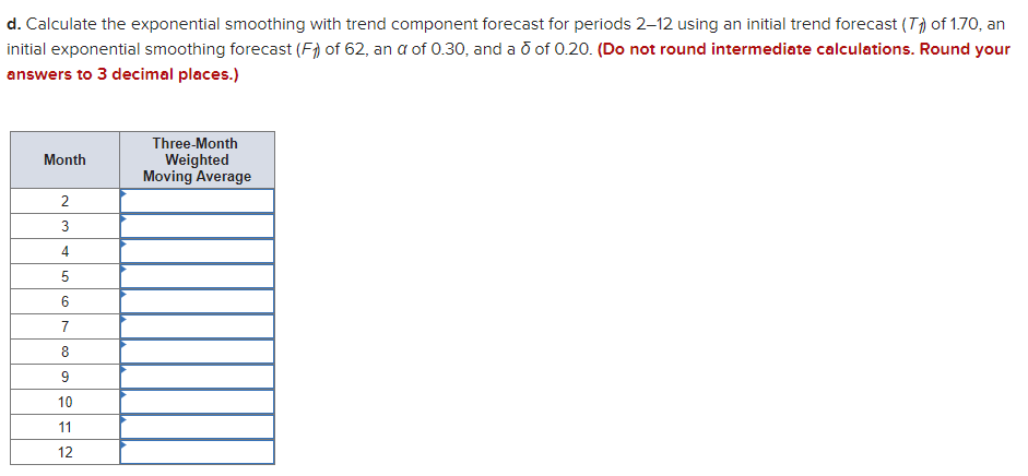 Your manager is trying to determine what