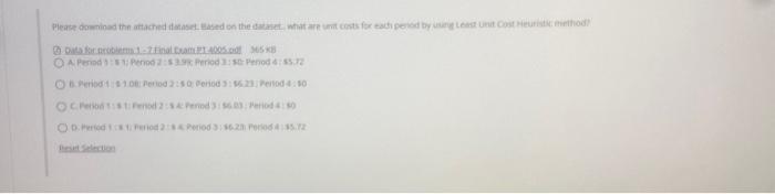 6. Perition : 11 dei Reriod 2:so Fenoe 3: W:21,