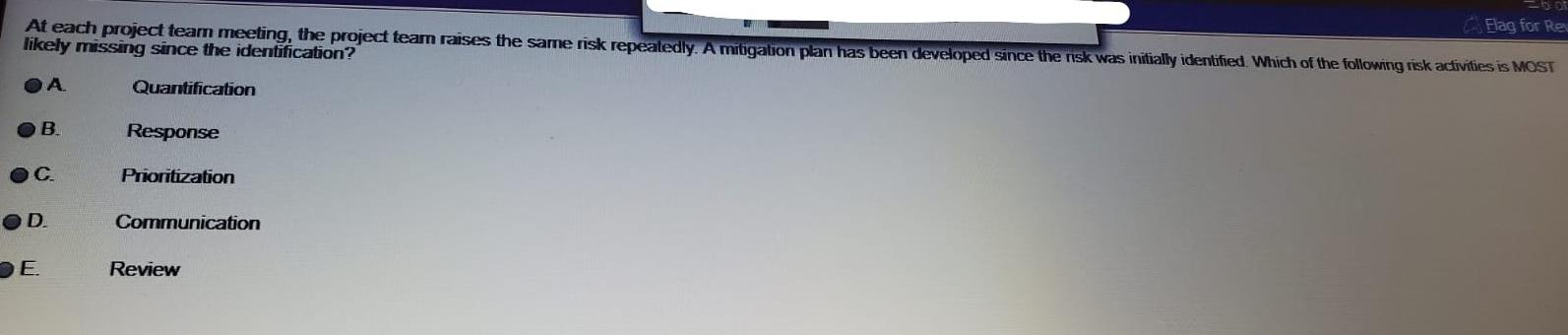 A project is moving into the next phase, and