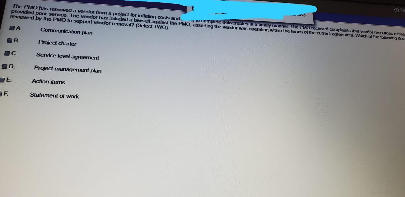 A project is moving into the next phase, and