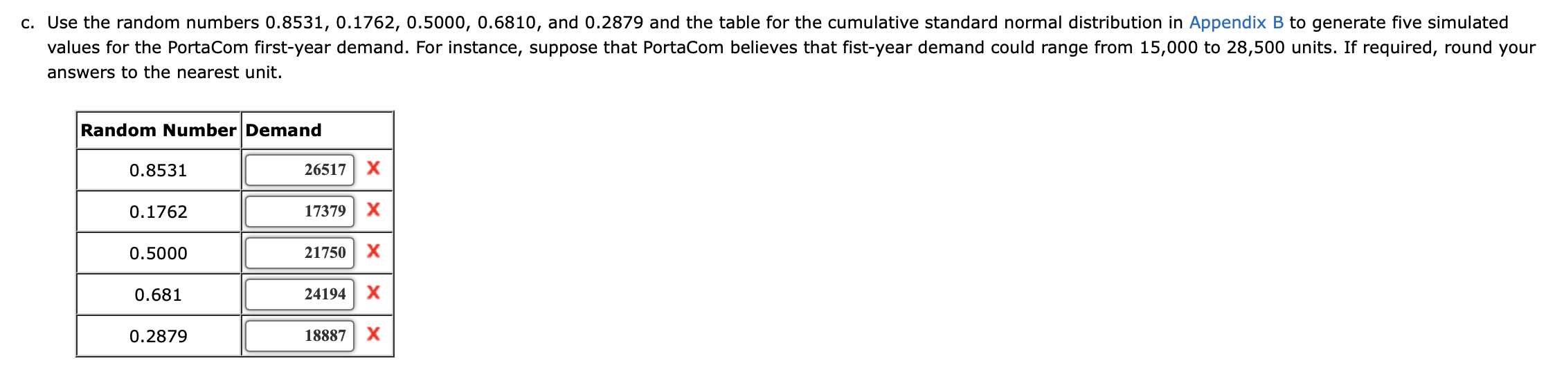 Problem 12-03 PortaCom manufactures notebook