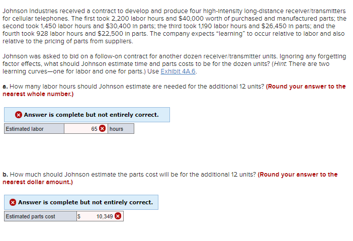 Johnson Industries received a contract to develop