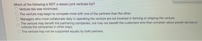 Which of the following is NOT a reason joint