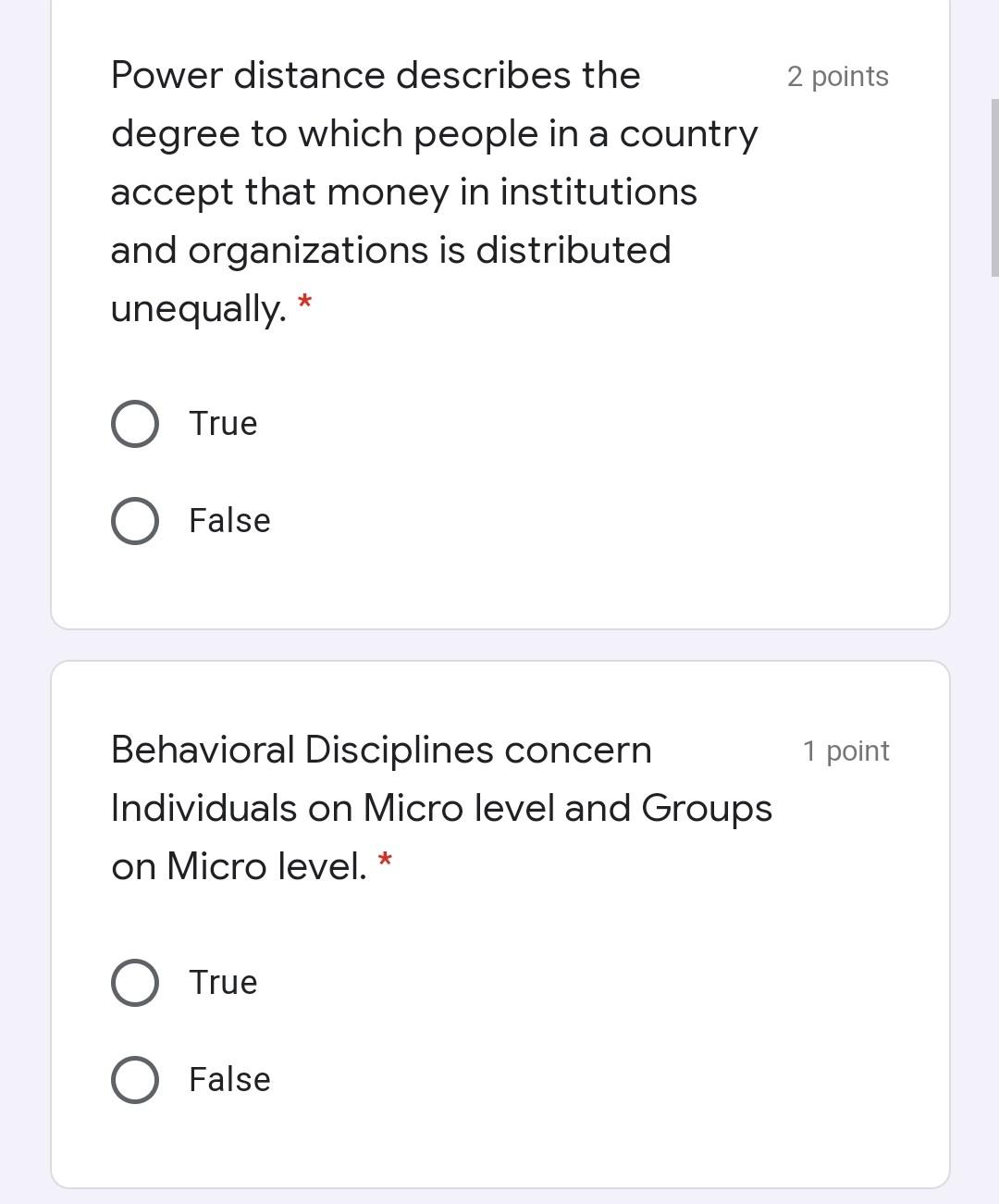 2 points Open people are more likely to be